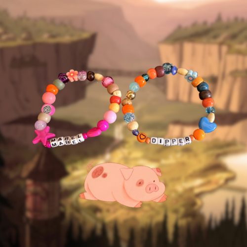 Mabel and Dipepr Bracelet Set